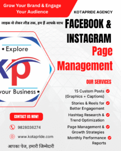 Facebook Instagram Page Management