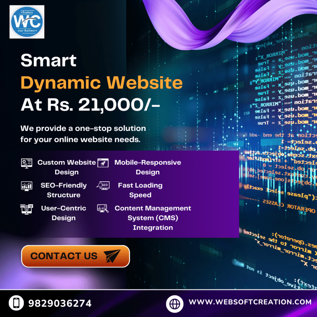 Smart Dynamic Website For Interior Designer