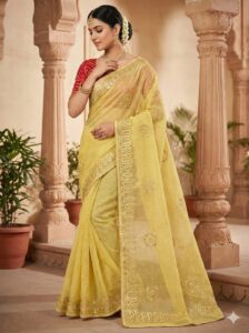 Yellow Sarees