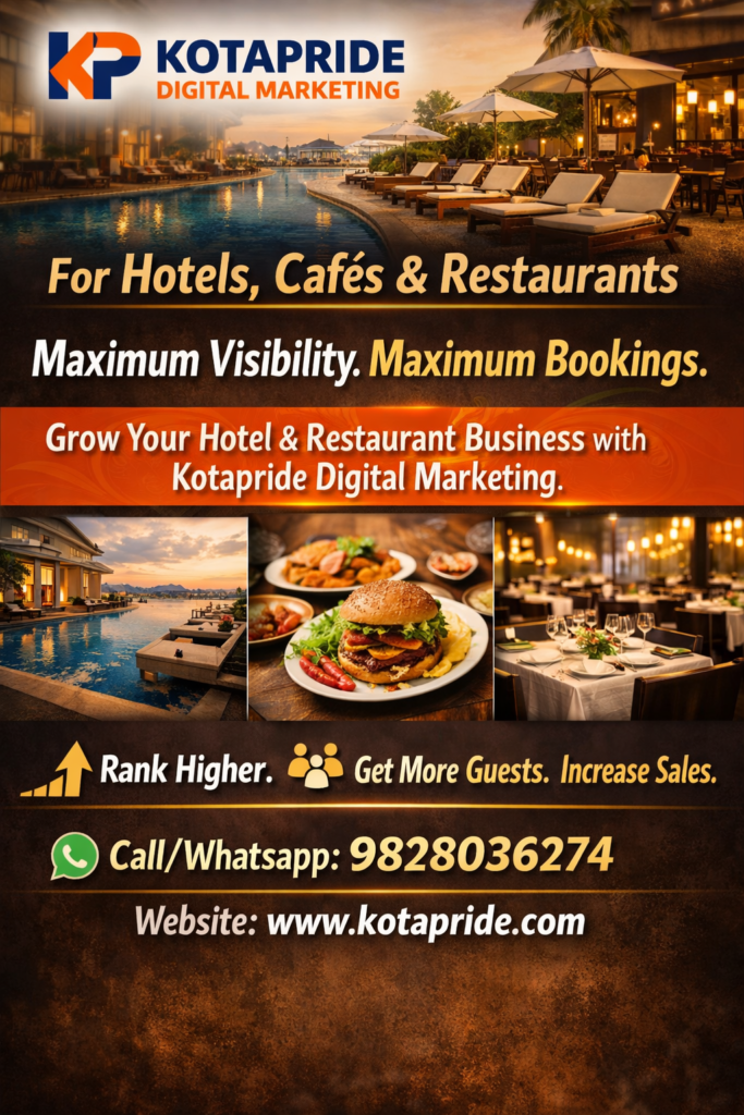 Digital Marketing For Hotel & Restaurant