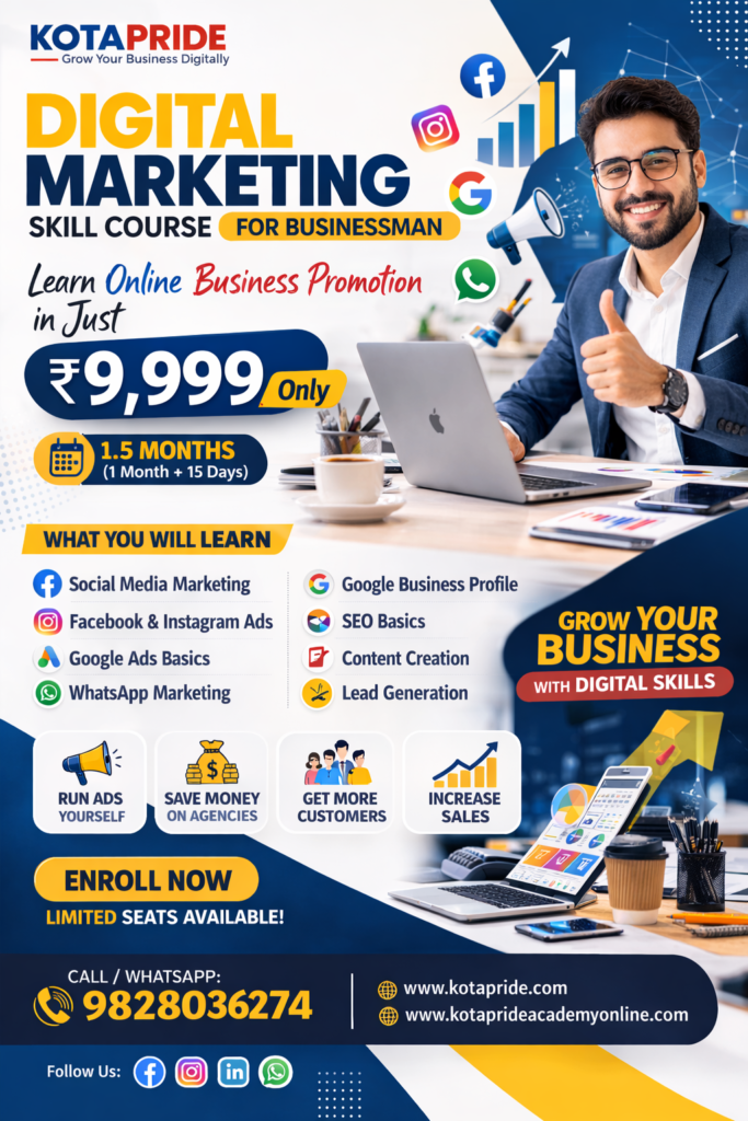 Digital Marketing Skill Courses For Businessman