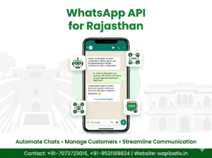 fficial Whatsapp API In Rajasthan allows entrepreneurs to move beyond traditional communication and embrace full-scale automation.