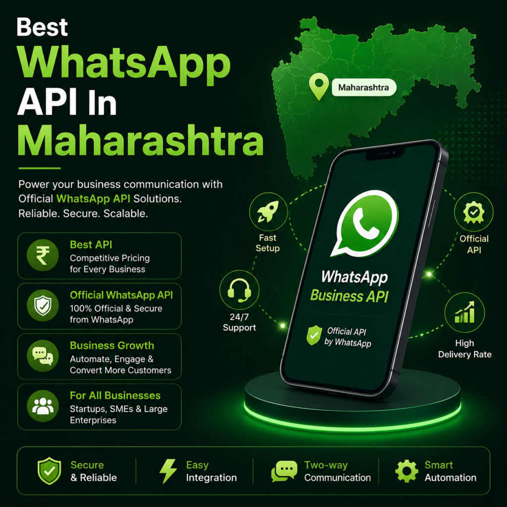 Best WhatsApp API in Maharashtra for business automation and bulk messaging