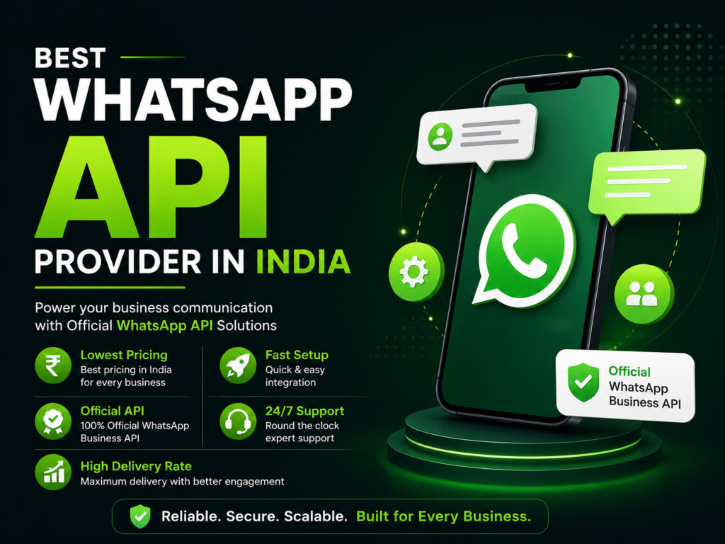 Best WhatsApp API Provider in India offering official Meta Cloud API, AI chatbot automation, bulk messaging, fast integration, and 24/7 customer support with WapiBotix.