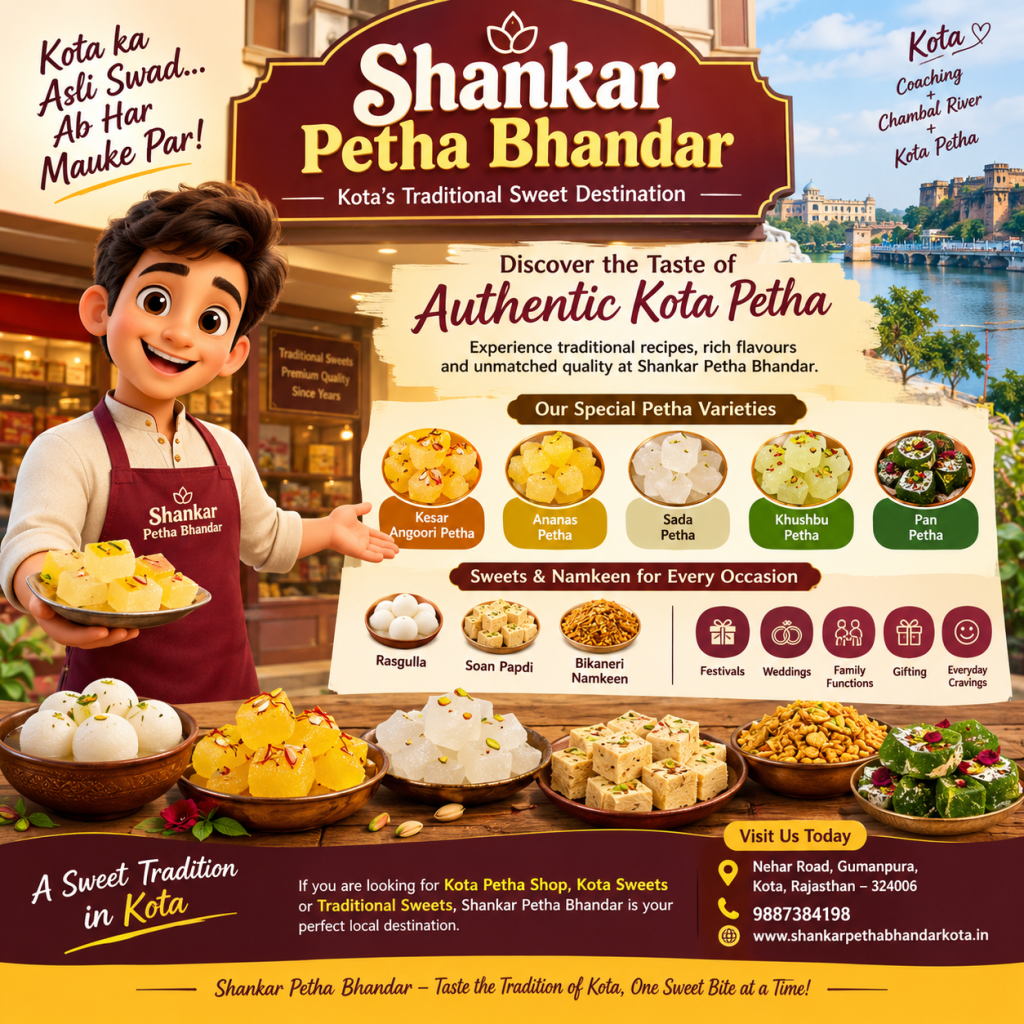 Best Petha in Kota: Discover Authentic Kota Petha at Shankar Petha Bhandar