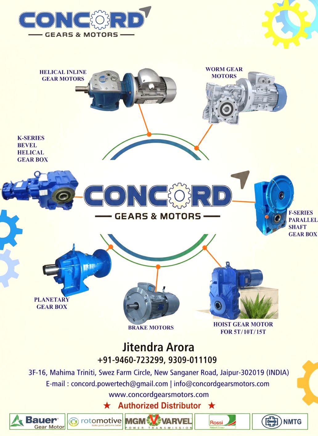 Concord Gears & Motors