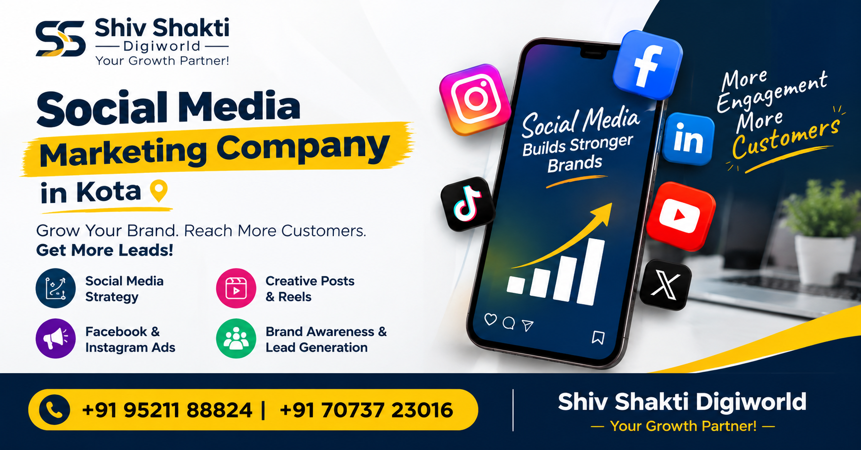 Best Social Media Marketing in Kota | Shiv Shakti Digiworld